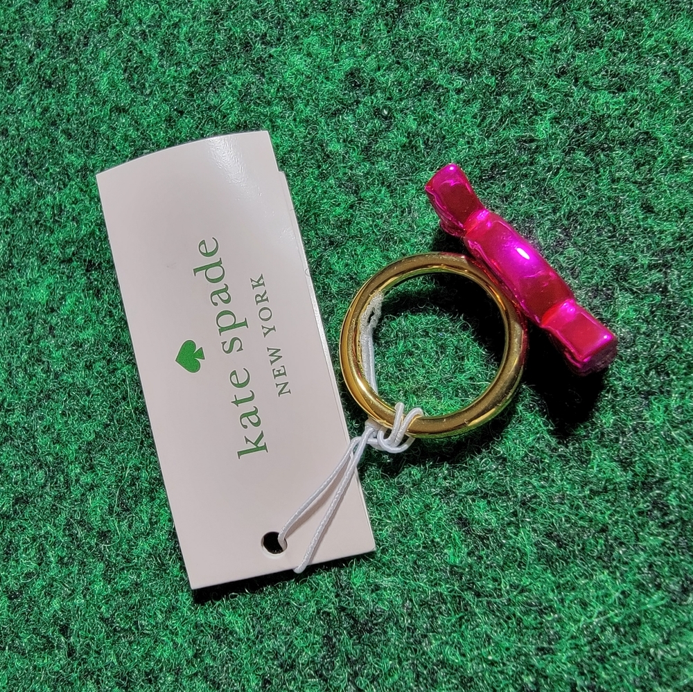 Kate Spade Pink Candy Shop Ring Size 6
